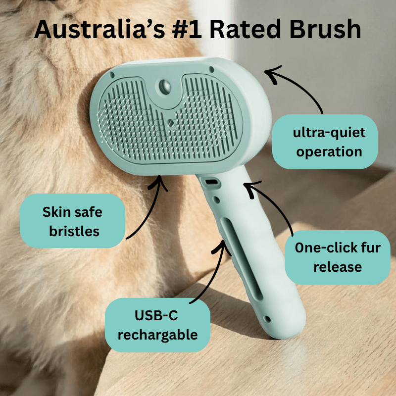 happy pawss™ premium 3-in-1 steam brush