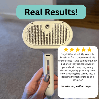 happy pawss™ premium 3-in-1 steam brush